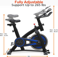 
                        
                          Cargar imagen en el visor de la galería, Hitosport Indoor Cycling Bike Stationary, Exercise Bike for Home with LCD Monitor for Home Gym Cardio Workout Bike - JOY2ESpree
                        
                      