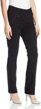 
                        
                          画像をギャラリービューアに読み込む, Jag Jeans Women's Peri Pull On Straight Leg Jean
                        
                      