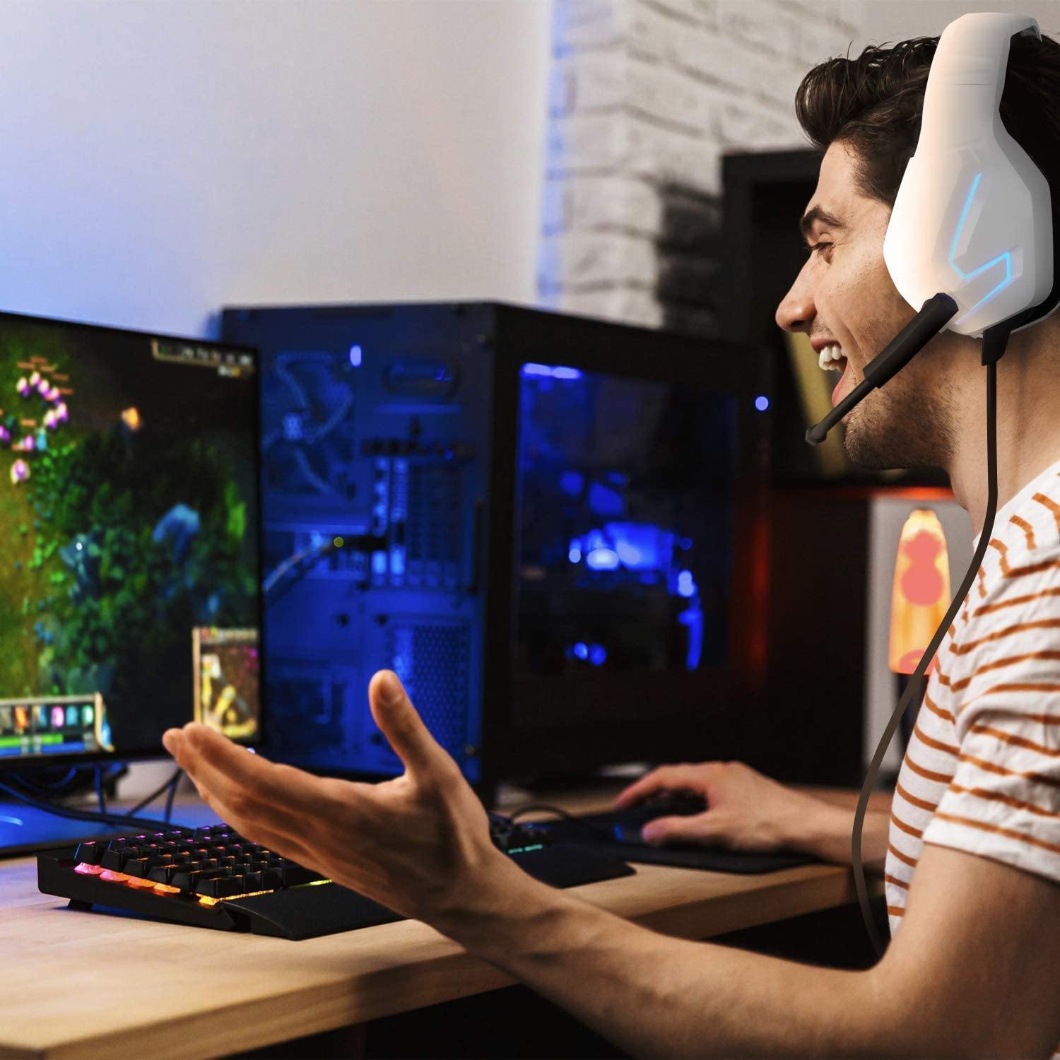Orzly Gaming Headset for PC and Gaming Consoles PS5, PS4, Xbox Series X | S - JOY2ESpree