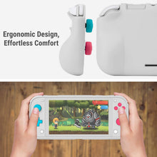 
                        
                          गैलरी व्यूवर में इमेज लोड करें, Orzly Grip Case for Nintendo Switch Lite – Case with Comfort Padded Hand Grips, Kickstand, Pack of Thumb Grips - Turquoise Blue - JOY2ESpree
                        
                      
