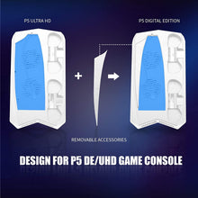 
                        
                          Load image into Gallery viewer, PS5 Cooling Fan, PS5 Cooler, Vertical Stand for Playstation 5 Digital Edition &amp; Ultra HD Game Console - JOY2ESpree
                        
                      
