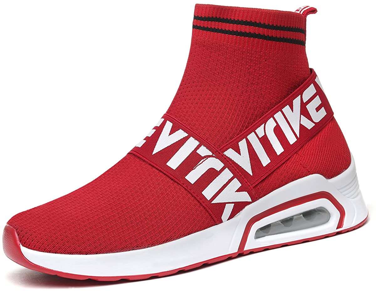 Women's Walking Shoes Running Shoes Socks Platform Fashion Mesh Sneakers Air Cushion Athletic Gym Casual Loafers Dance Hip-hop Shoes