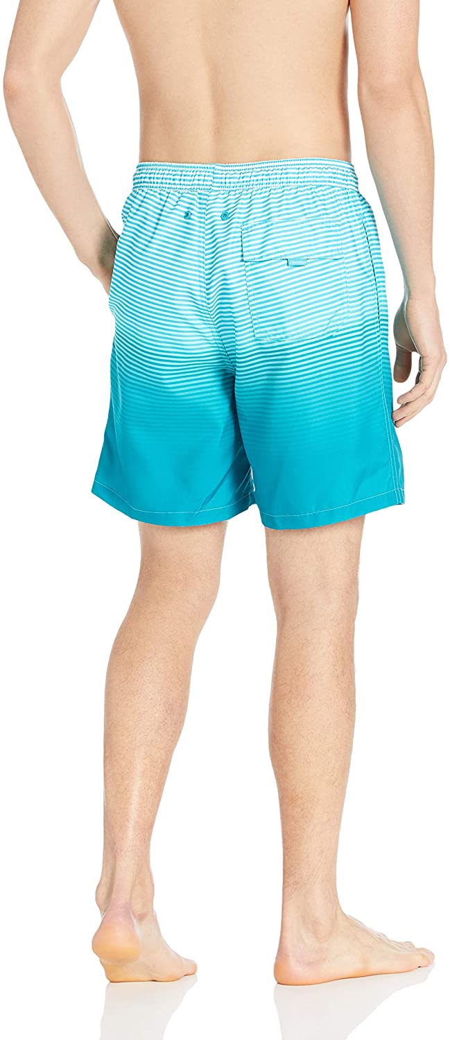 Calvin Klein Men's 7 Inch Elastic Waist Quick Dry Swim Trunk