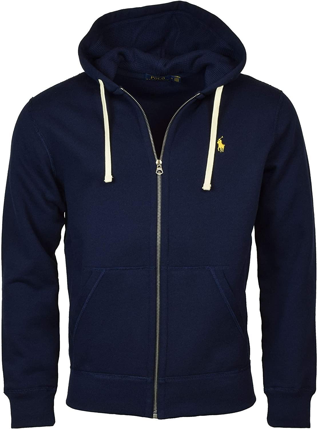 Ralph Lauren Polo Classic Full-Zip Fleece Hooded Sweatshirt