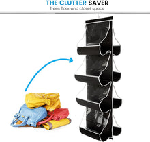 
                        
                          Cargar imagen en el visor de la galería, Zober Hanging Purse Organizer For Closet Clear Handbag Organizer
                        
                      