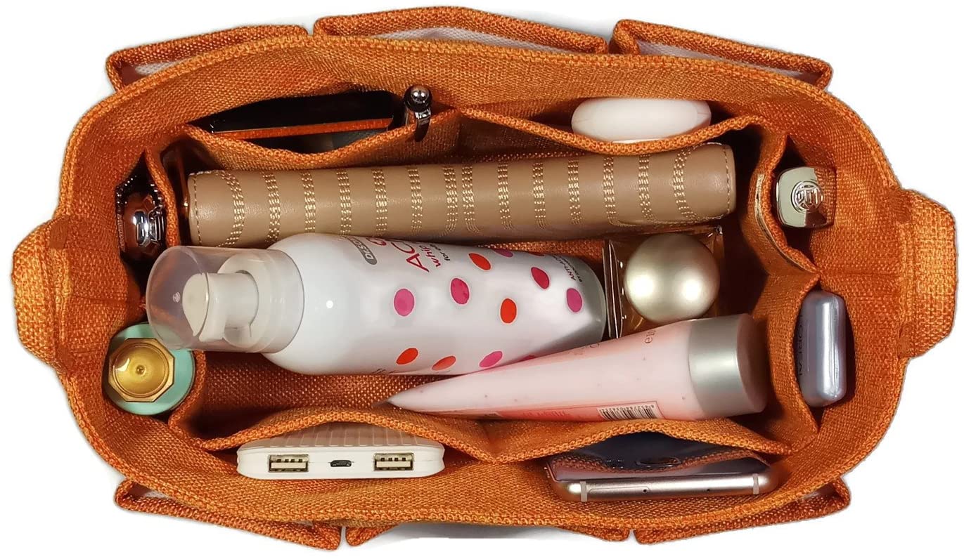 K&M Quality Product Purse Organizer Insert Medium for Speedy 30, Longchamp Cuir