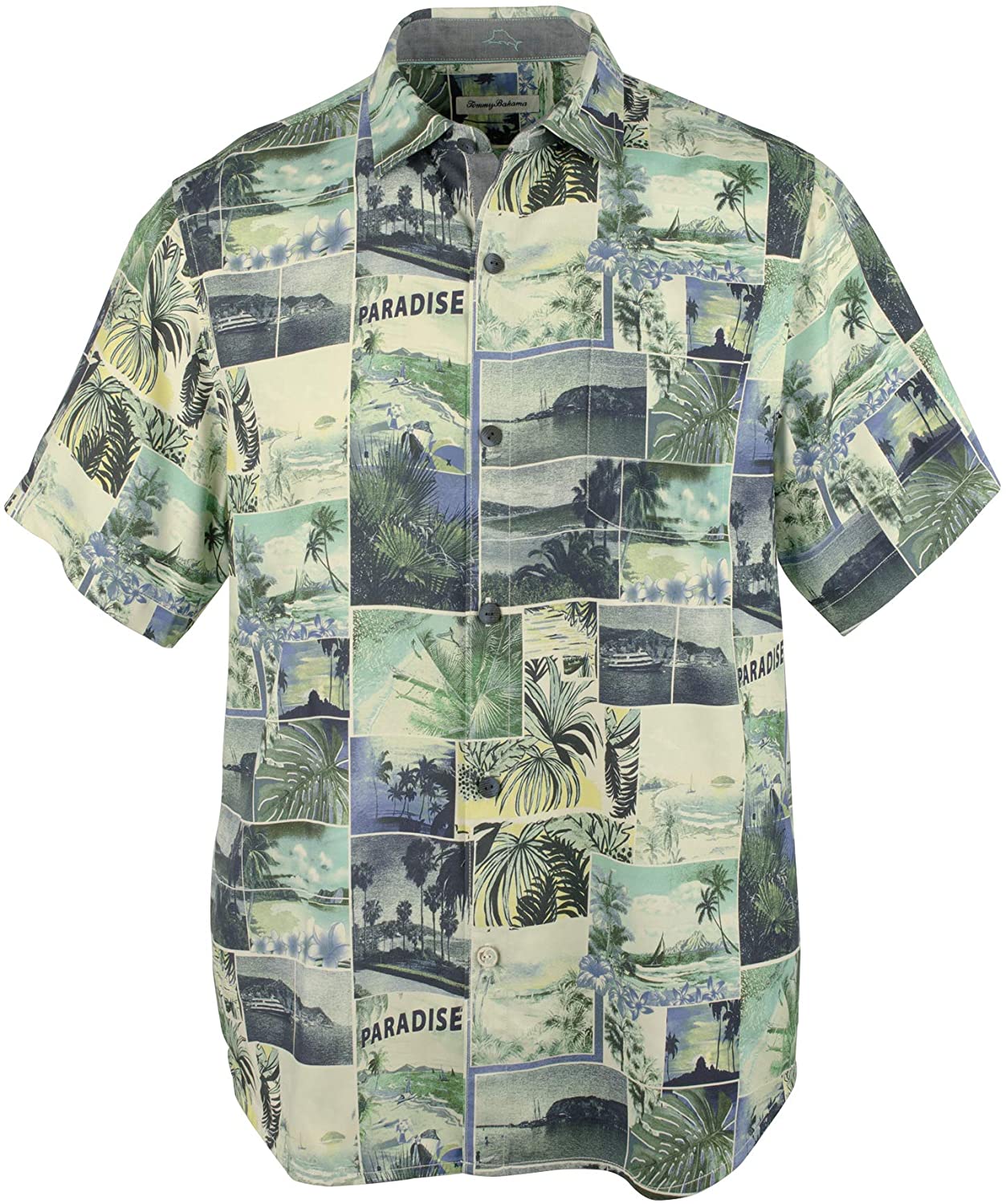 Tommy Bahama Island Snapshot Silk Camp Shirt