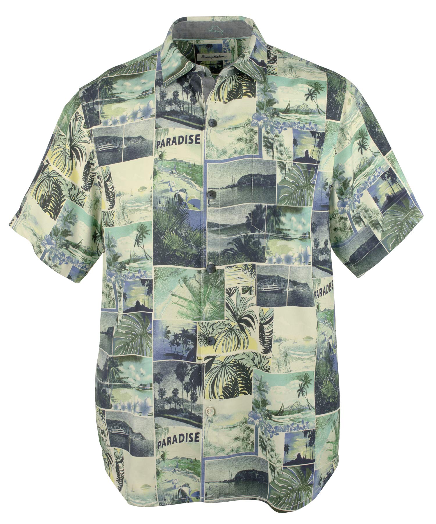 Tommy Bahama Island Snapshot Silk Camp Shirt