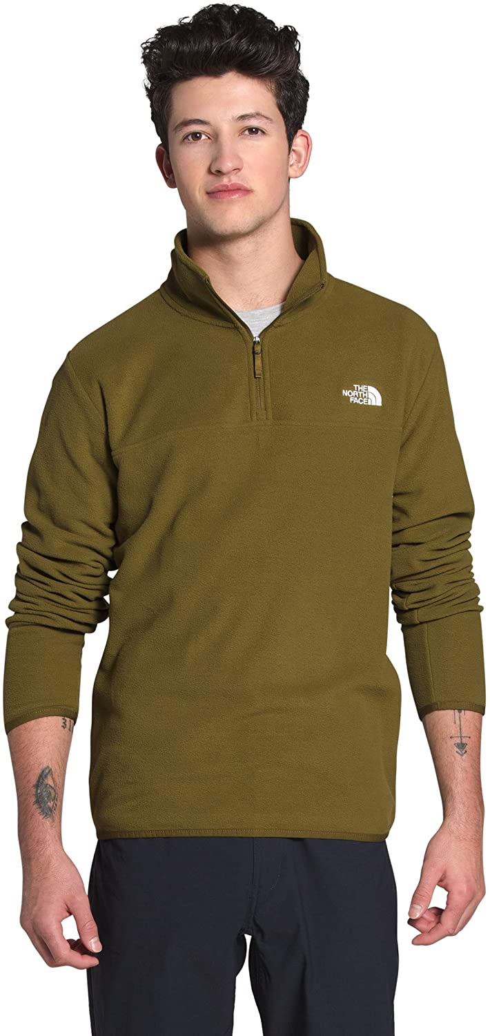 The North Face Men's TKA Glacier Quarter Zip Fleece Pullover