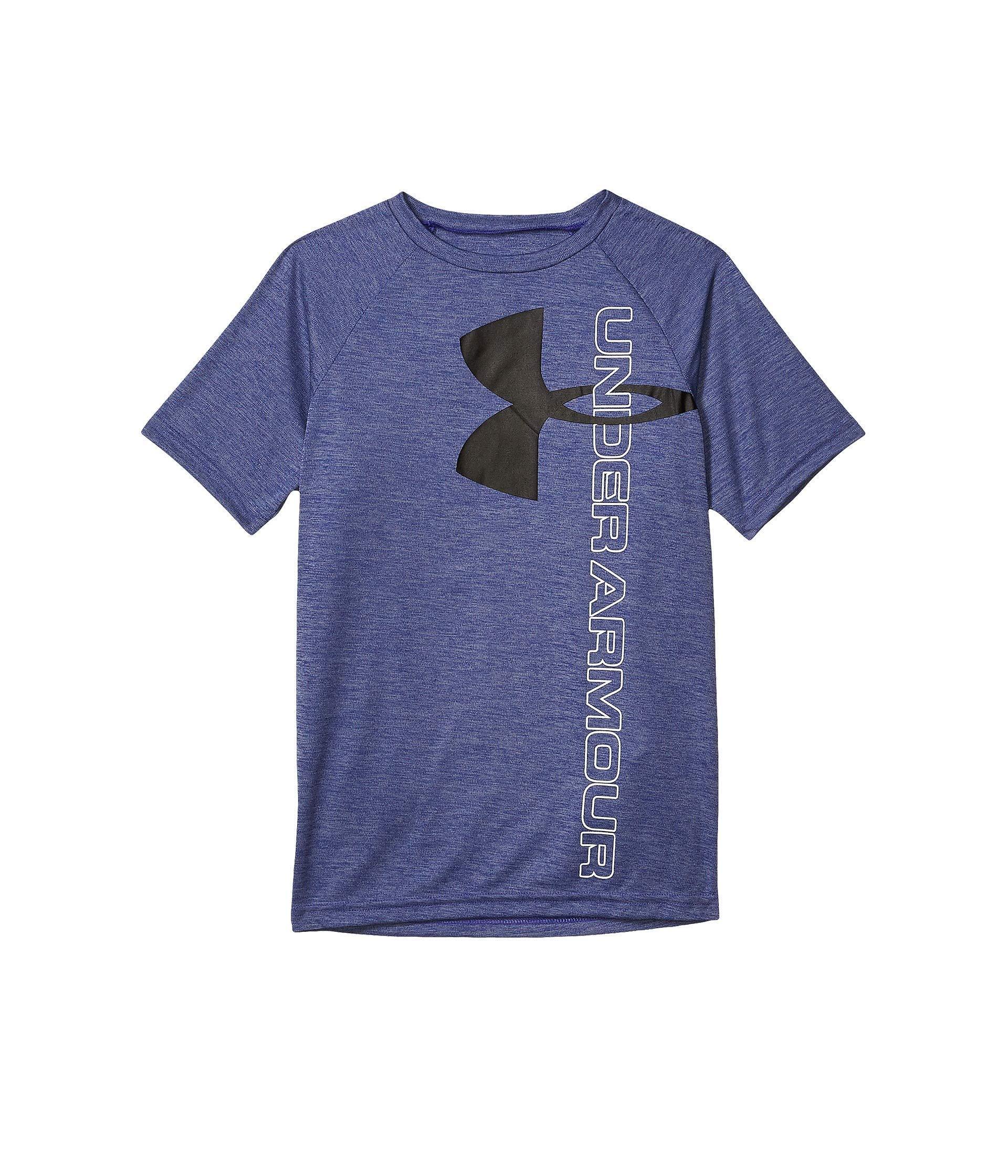 Under Armour Boys' Tech Split Logo Hybrid T-Shirt - JOY2ESpree