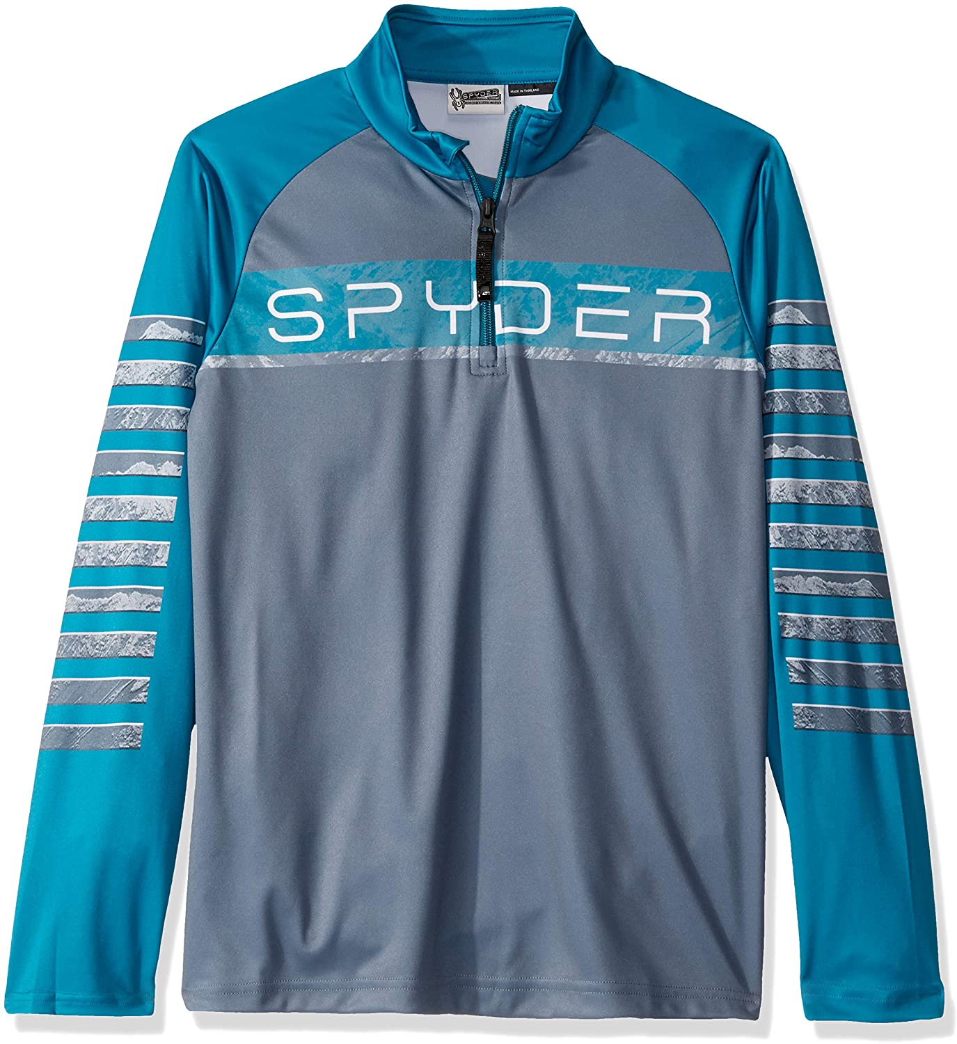 Spyder Boys' Peak Zip T-Neck