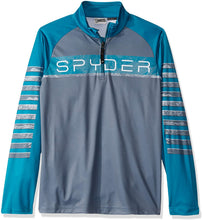 
                        
                          Load image into Gallery viewer, Spyder Boys' Peak Zip T-Neck
                        
                      