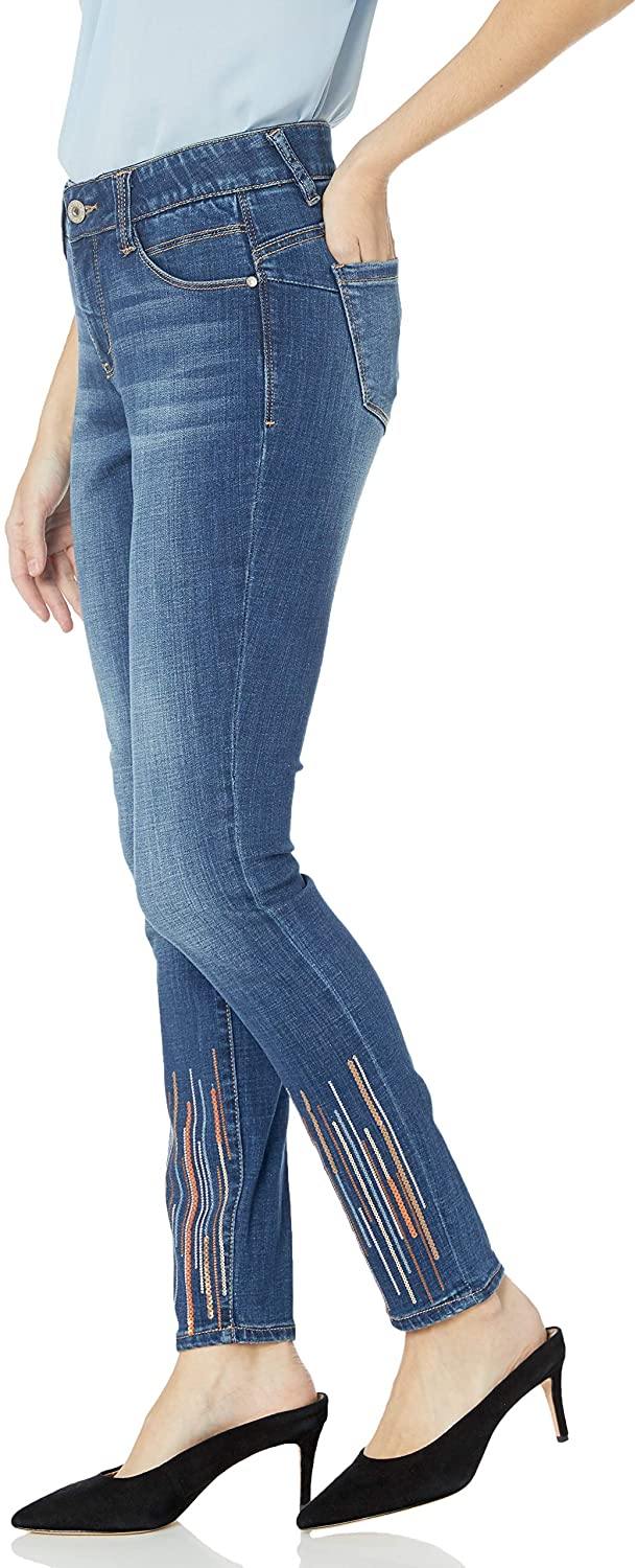 Jag Jeans Women's Cecilia Skinny Jean with Sequins