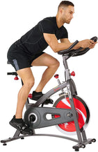 
                        
                          Cargar imagen en el visor de la galería, Sunny Health &amp; Fitness Indoor Cycling Exercise Bike with LCD Monitor, 40 lb chrome Flywheel, 265 lb Max Weight - SF-B1423/C - JOY2ESpree
                        
                      