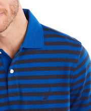 
                        
                          गैलरी व्यूवर में इमेज लोड करें, Nautica Men's Classic Fit 100% Cotton Soft Short Sleeve Stripe Polo Shirt - JOY2ESpree
                        
                      