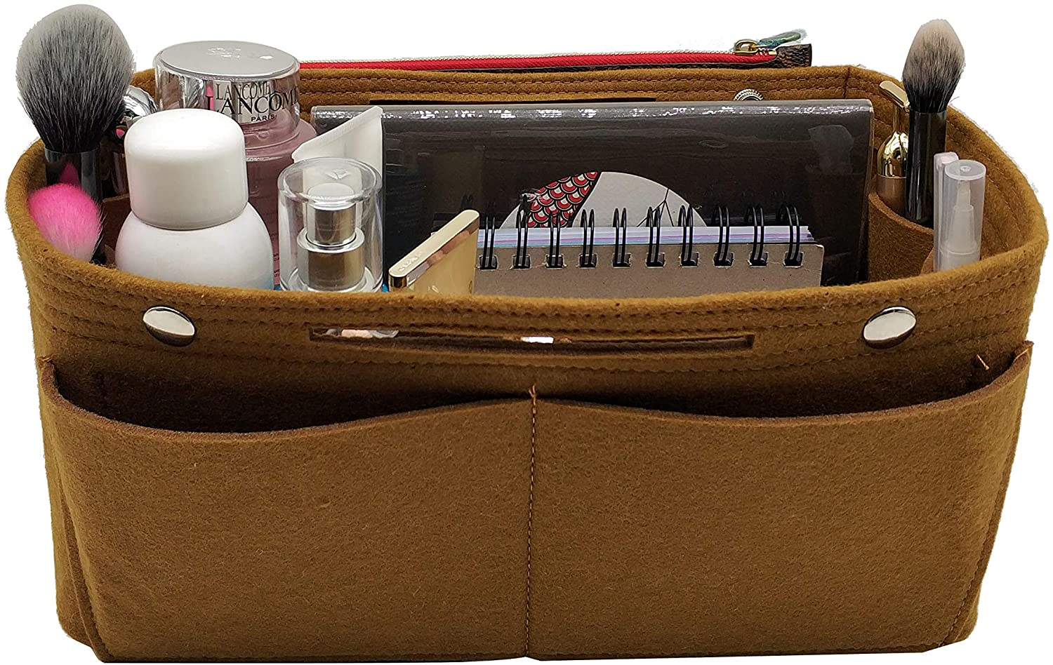 Felt Purse Organizer Insert Bag organizer Multi Pocket Bag in Bag Organizer Shaper
