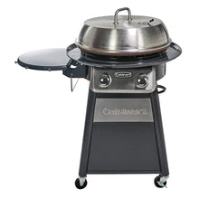 
                        
                          Cargar imagen en el visor de la galería, Cuisinart CGG-888 Grill Stainless Steel Lid 22-Inch Round Outdoor Flat Top Gas, 360° Griddle Cooking Center - JOY2ESpree
                        
                      
