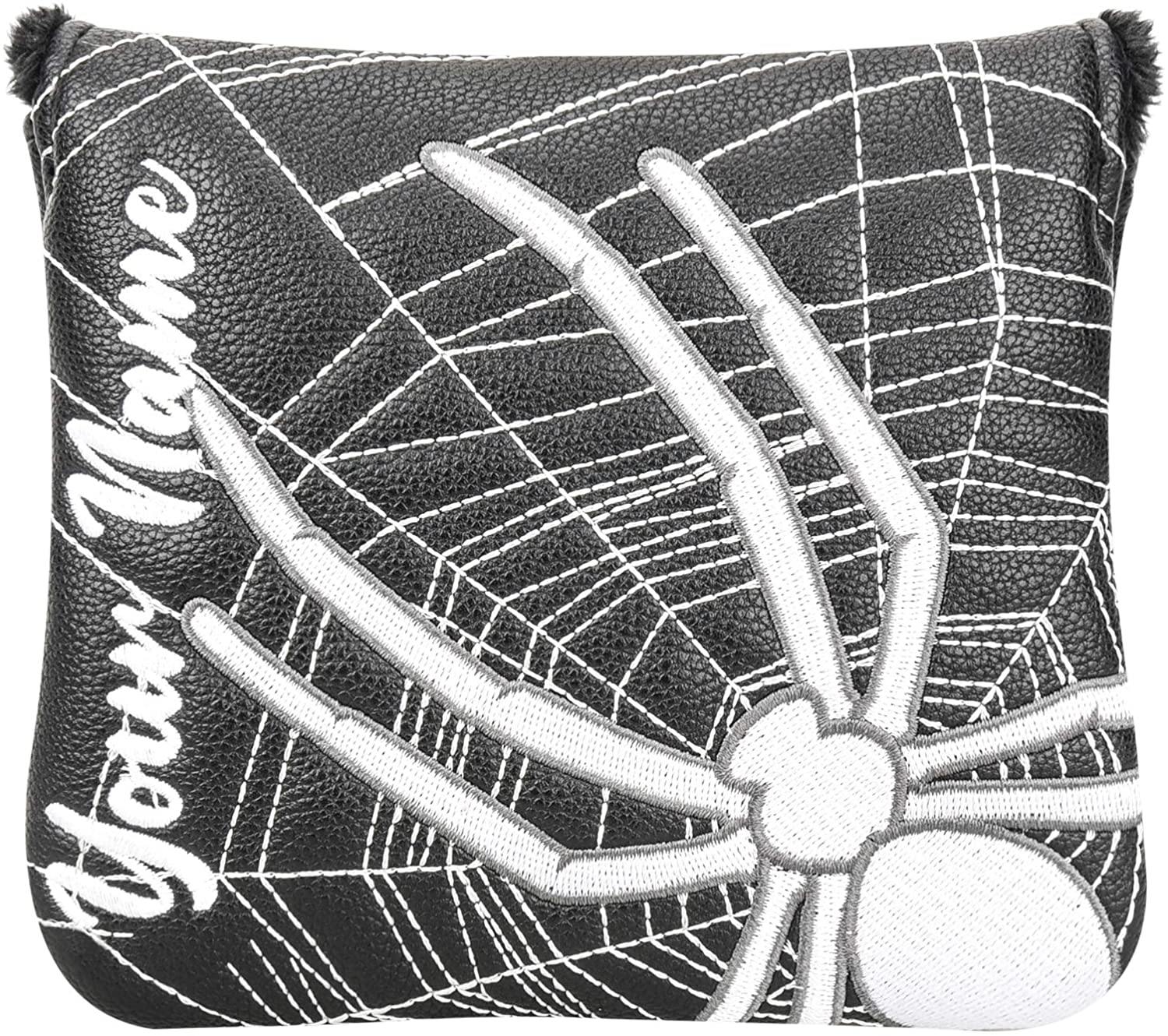 caiobob mytag Golf Mallet Putter Spider X Headcover with Hoop&Loop Closure - JOY2ESpree