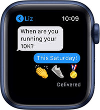 
                        
                          Muat gambar ke penampil Galeri, Apple Watch Series 6 (GPS, 44mm) - Space Gray Aluminum Case with Black Sport Band (Renewed) - JOY2ESpree
                        
                      