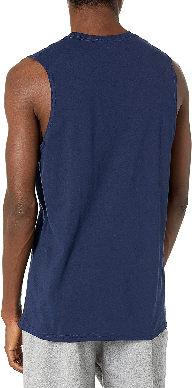 Russell Athletic Men's Cotton Performance Sleeveless Muscle T-Shirt