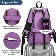
                        
                          Load image into Gallery viewer, Laptop Backpack,Business Travel Anti Theft Backpack for Men Women with USB Charging Port
                        
                      