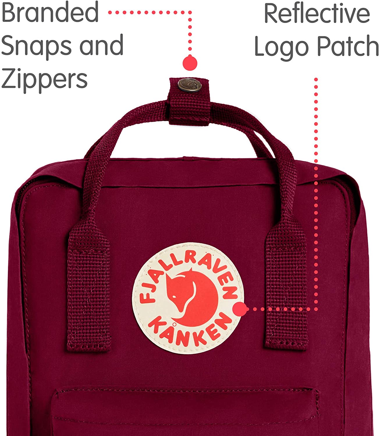 Fjallraven, Kanken Mini Classic Backpack for Everyday
