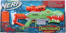 
                        
                          Muat gambar ke penampil Galeri, NERF DinoSquad Rex-Rampage Motorized Dart Blaster, 10-Dart Clip, 20 Official Darts, 10-Dart Storage- T-Rex Dinosaur Design
                        
                      