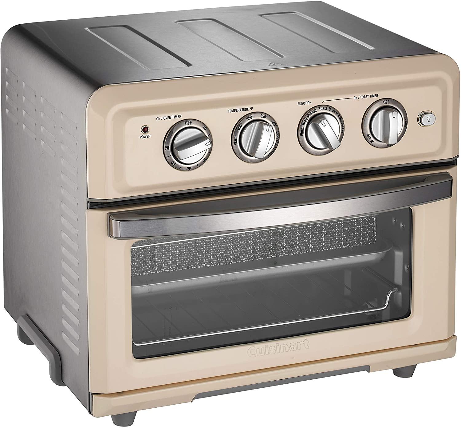 Cuisinart TOA-60 Convection Toaster Oven Airfryer, Silver - JOY2ESpree