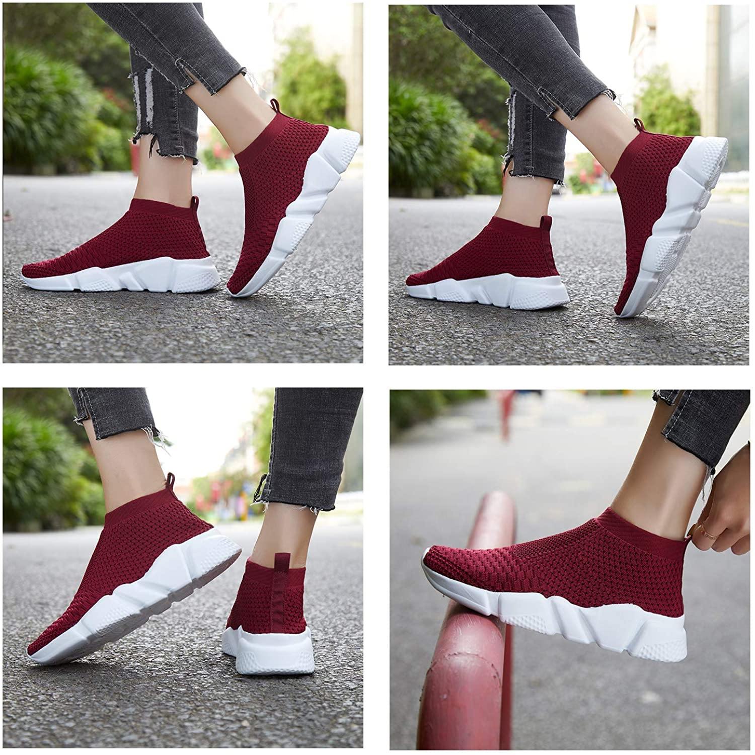 WXQ Women's Running Lightweight Breathable Casual Sports Shoes Fashion Sneakers Walking Shoes - JOY2ESpree