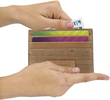 
                        
                          Load image into Gallery viewer, Tommy Bahama Men's 100% Leather Slim Card Case Carrier Wallet
                        
                      
