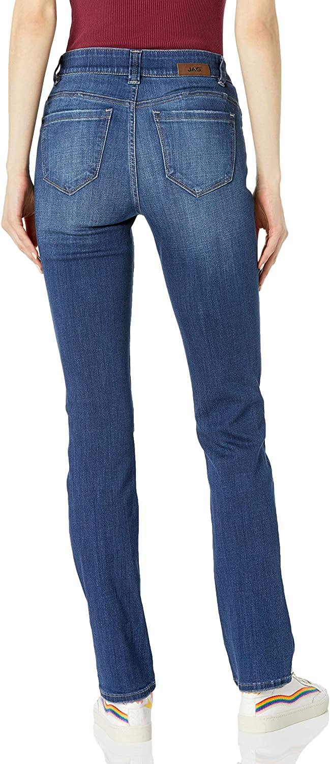 Jag Jeans Women's Ruby Mid Rise Straight Leg Jeans