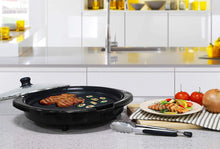 
                        
                          Cargar imagen en el visor de la galería, Elite Gourmet Smokeless Indoor Electric BBQ Grill with Glass Lid Dishwasher Safe - JOY2ESpree
                        
                      