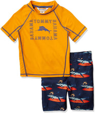 
                        
                          Load image into Gallery viewer, Tommy Bahama Boys' Rashguard and Trunks Swimsuit Set
                        
                      