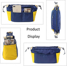 
                        
                          गैलरी व्यूवर में इमेज लोड करें, MISIXILE Nylon Handbag Organizer Insert,Travel Cosmetic Bag Organizer for Women
                        
                      