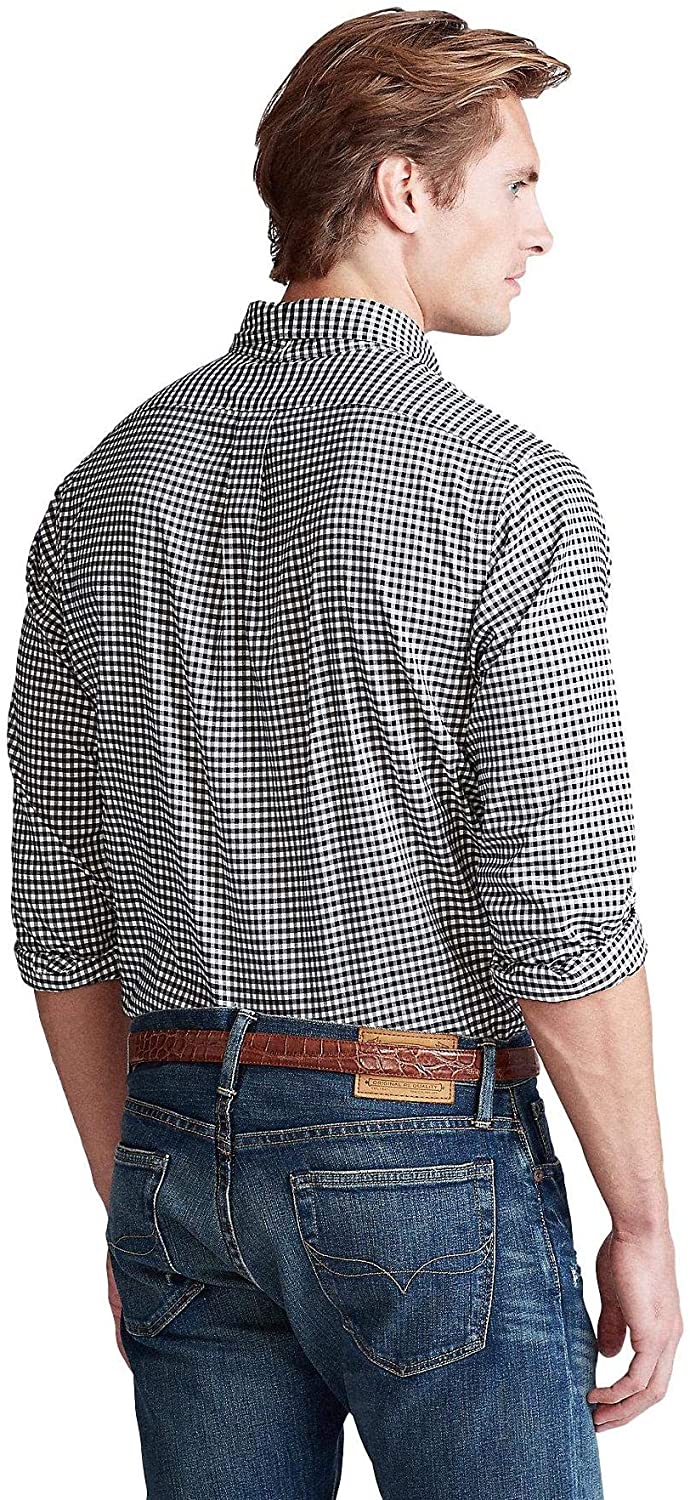 Polo Ralph Lauren Mens Classic Fit Oxford Longsleeve Buttondown Shirt