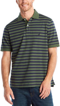 
                        
                          गैलरी व्यूवर में इमेज लोड करें, Nautica Men's Classic Fit 100% Cotton Soft Short Sleeve Stripe Polo Shirt - JOY2ESpree
                        
                      