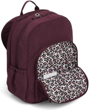 
                        
                          將圖片載入圖庫檢視器 Vera Bradley Women's Microfiber Campus Backpack, Classic Navy, One Size
                        
                      