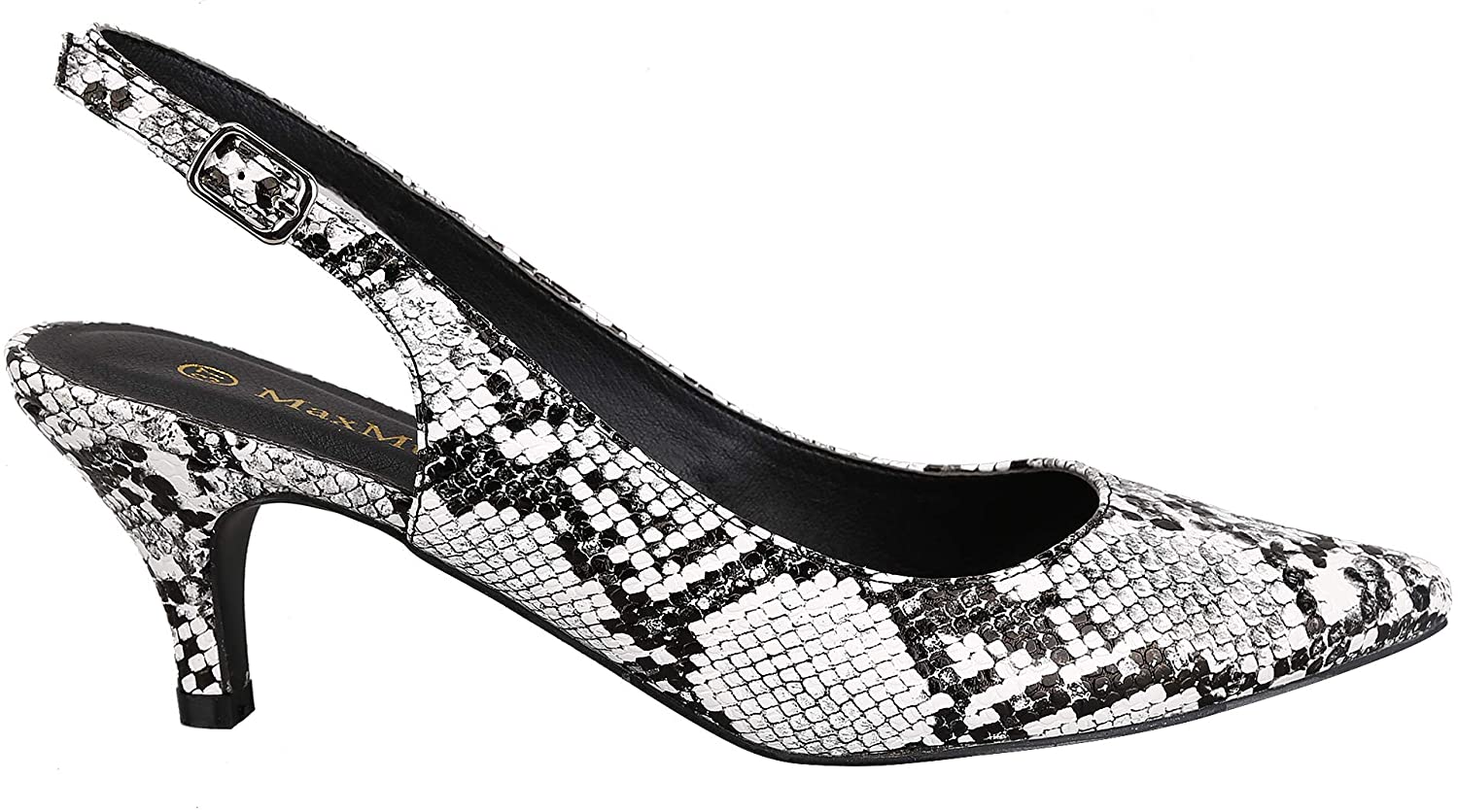 Greatonu Womens Slingback Dress Pump