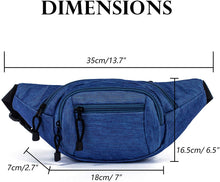 
                        
                          Load image into Gallery viewer, TOPERIN Fashion Fanny Pack Cute Running Belt Waist Pack Running Waist Bag Belt
                        
                      