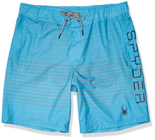 
                        
                          Load image into Gallery viewer, Spyder Men's 9" Striped Hybrid Board Shorts
                        
                      