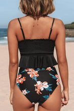 
                        
                          Muat gambar ke penampil Galeri, CUPSHE Women's High Waist Bikini Swimsuit Ruffle Smock Floral Print Two Piece Bathing Suit
                        
                      