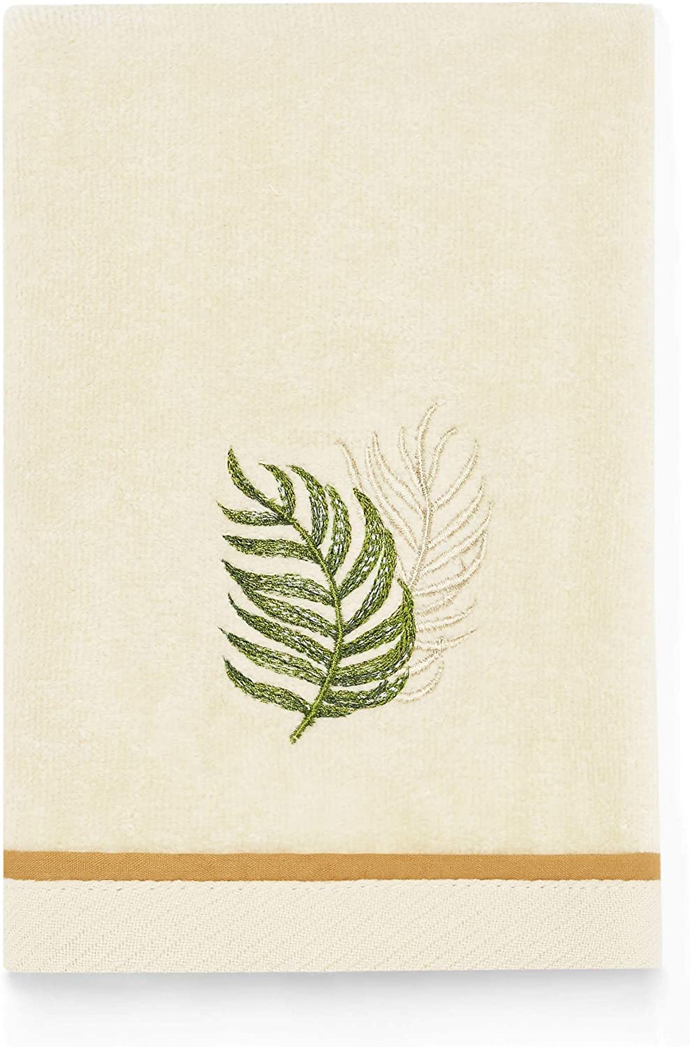 Tommy Bahama Palmiers Hand Towel, 28 x 16, Ivory