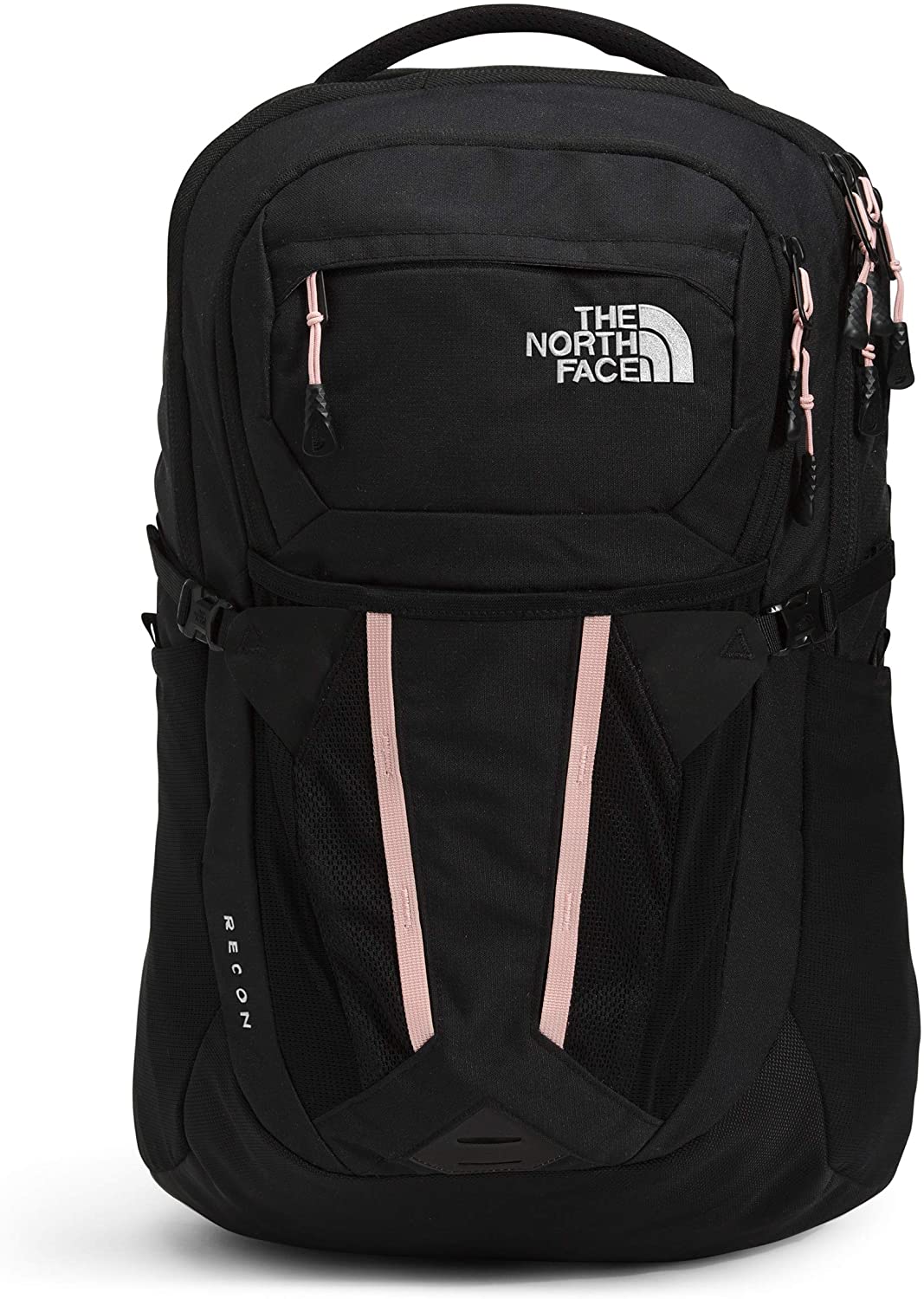 The North Face Women's Recon Backpack, TNF Black Heather/Silver Reflective, One Size