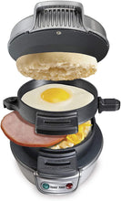 
                        
                          गैलरी व्यूवर में इमेज लोड करें, Hamilton Beach Panini Press, Sandwich Maker &amp; Electric Indoor Grill, Upright Storage, Nonstick Easy Clean Grids, Stainless Steel (25410) - JOY2ESpree
                        
                      