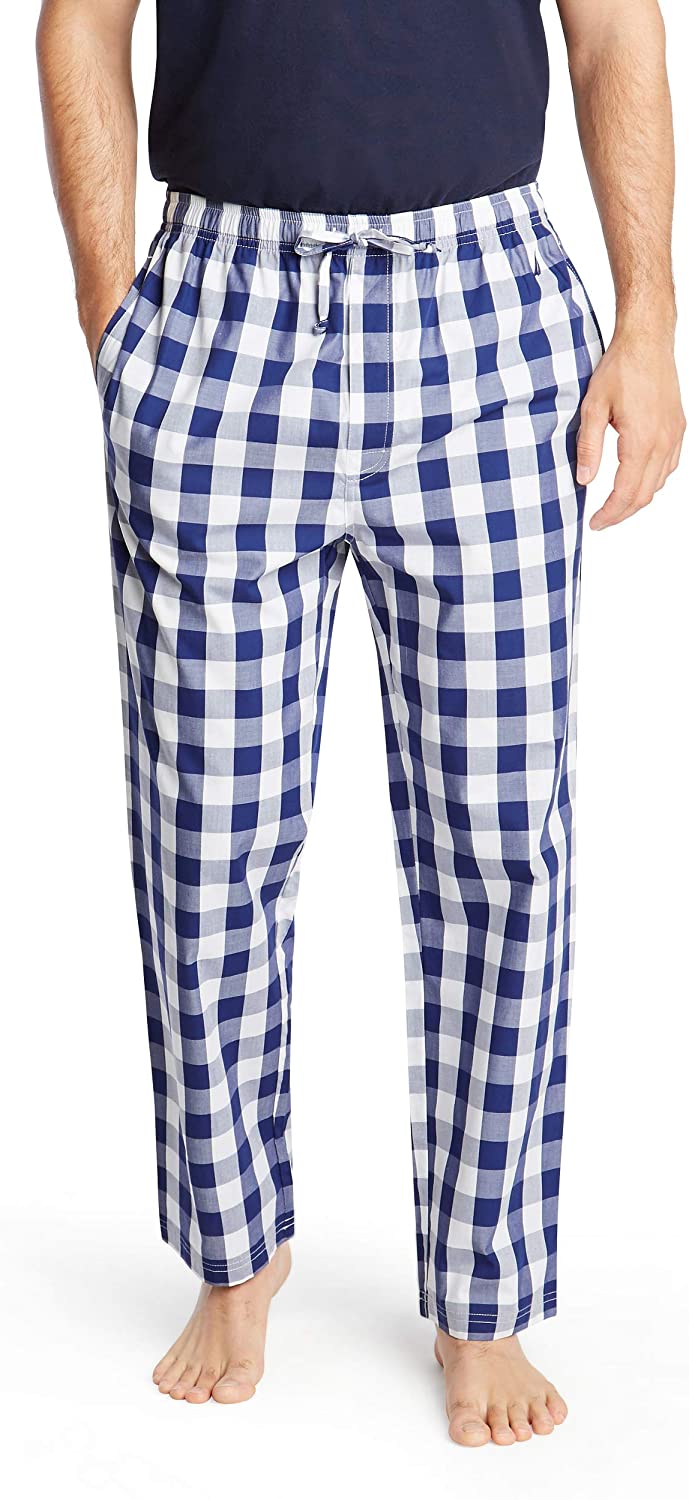 Nautica Men's Soft Woven 100% Cotton Elastic Waistband Sleep Pajama Pant - JOY2ESpree