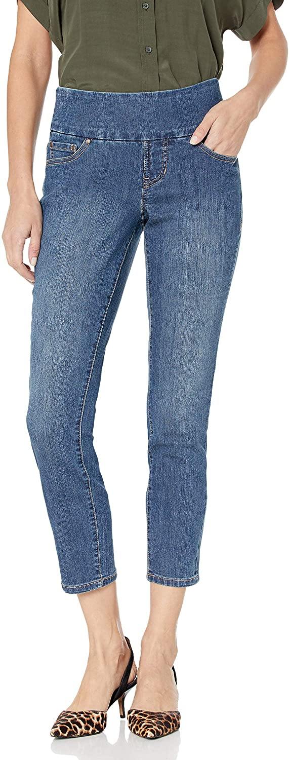 Jag Jeans Women's Amelia Pull on Slim Fit Ankle Jean