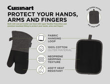 
                        
                          Muat gambar ke penampil Galeri, Cuisinart Chambray Neoprene Mini Oven Mitts, 2 Pack – Heat Resistant to 400 F . - JOY2ESpree
                        
                      