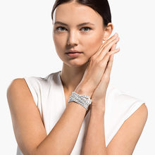 
                        
                          Cargar imagen en el visor de la galería, SWAROVSKI Women's Leather Look Crystal Power Bracelet Collection - JOY2ESpree
                        
                      