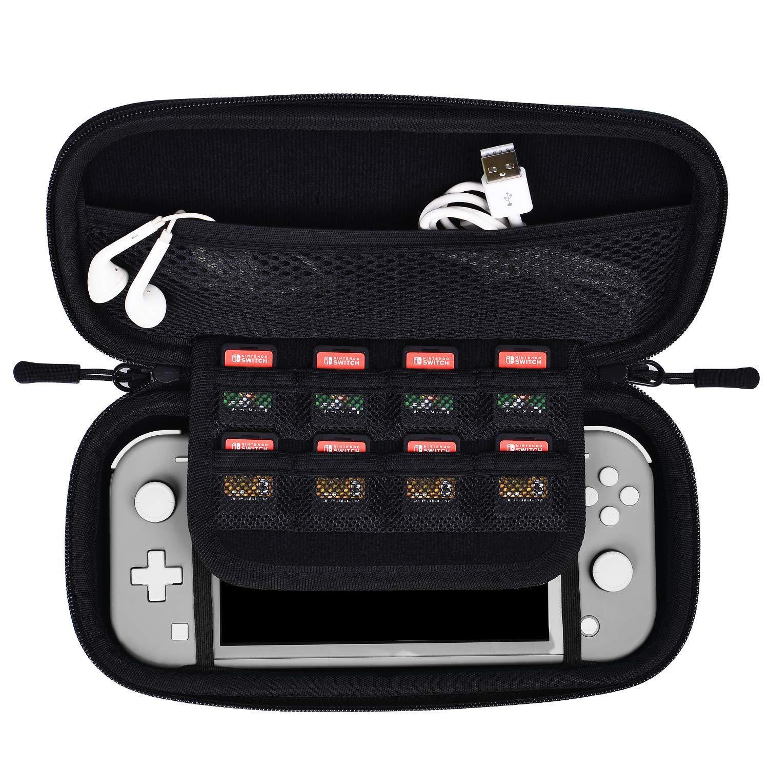 Carry Case for Nintendo Switch Lite - LOGROTATE Portable Hard Shell Travel Carrying Bag - JOY2ESpree