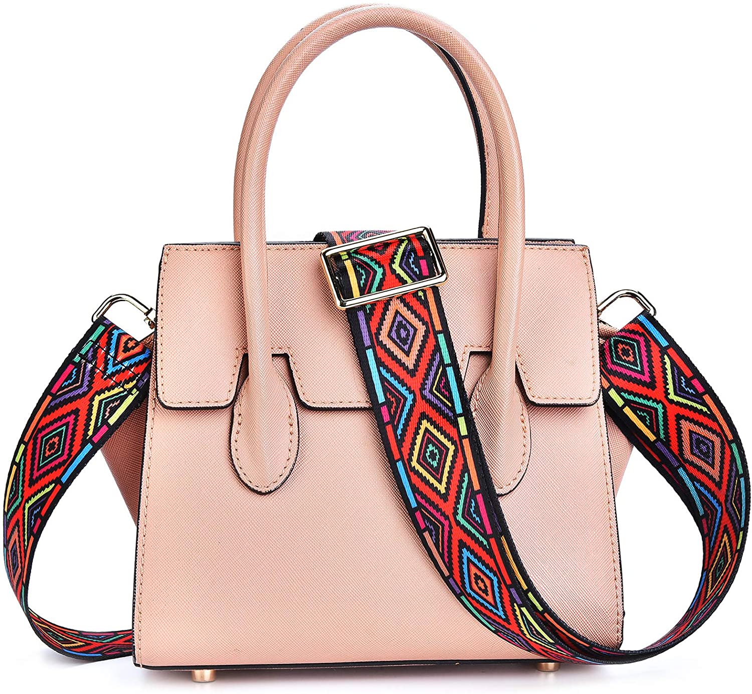 Wide Shoulder Strap Adjustable Replacement Belt Guitar Style Cross body Handbag Purse Strap